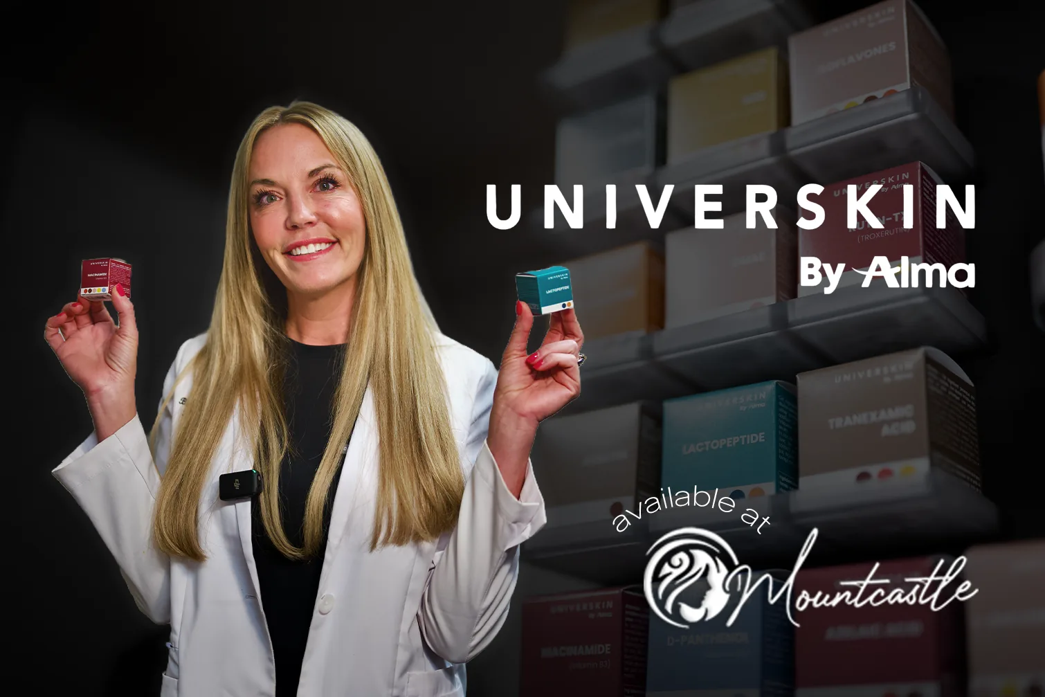 Mountcastle Universkin product display